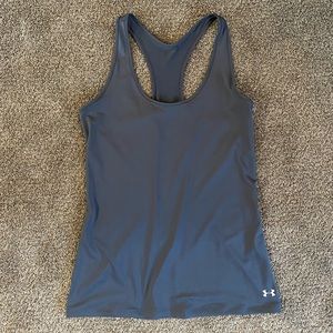 Gray Under Armour Tank size small